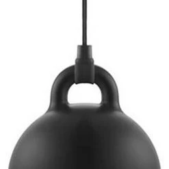 Normann Copenhagen Bell Lampe Small Sort Sort