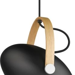 Halo Design D.C Pendel Ø26 Sort/eg Sort