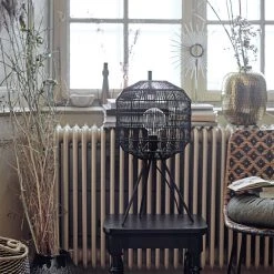 Bloomingville Bord Lampe, Sort, Metal Sort