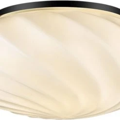 Halo Design Twist Væg/Loft Opal 1xG9 Sort Metal Opal