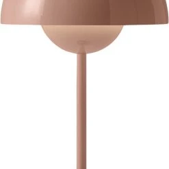 &Tradition Flowerpot VP9 Portable Table Lamp Beige Red