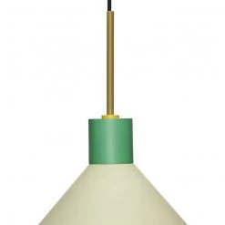 Hübsch Crayon Lamp Green Grøn/Lysegrøn/Rødbrun/Gul