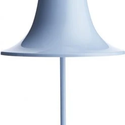 Verpan Pantop Portable Table Lamp Light Blue