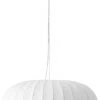 Vipp586 Paper Pendant, Dark Oak
