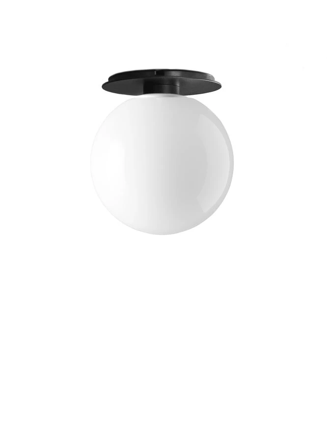 Menu TR Bulb, Ceiling/Wall Lamp, Black W. Matt Opal Bulb Sort