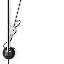 Gubi Bestlite BL5 Væglampe Sort, Krom