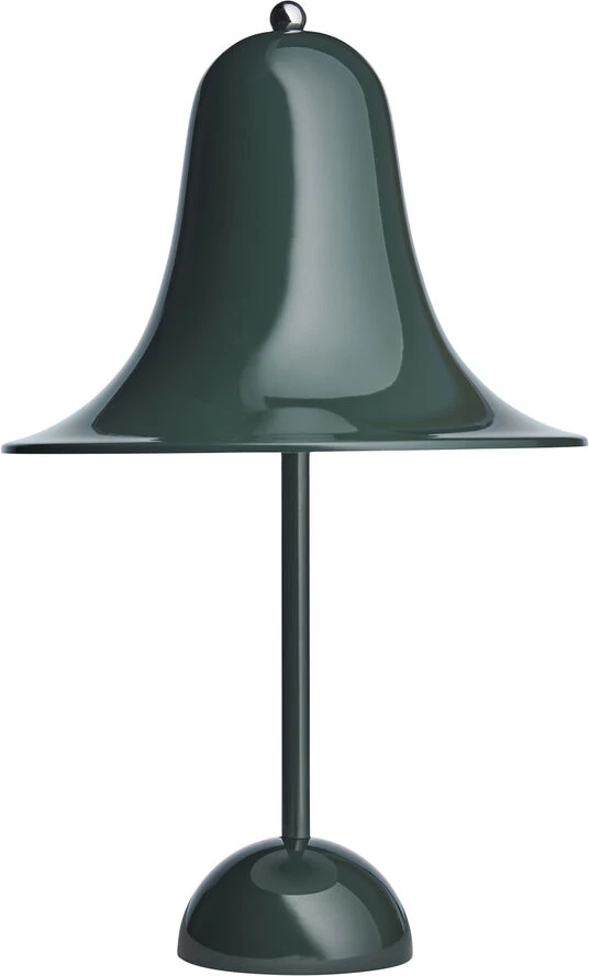 Verpan Pantop Table Lamp Ø23 Dark Green