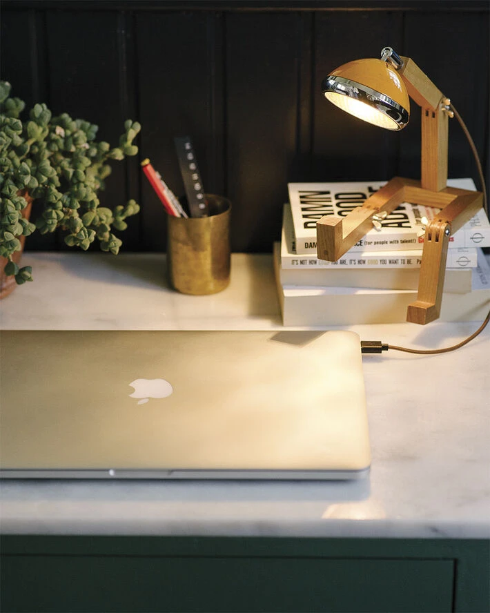 Piffany Mini Mr. Wattson LED Lampe - McLaren Orange Orange - Billede 2