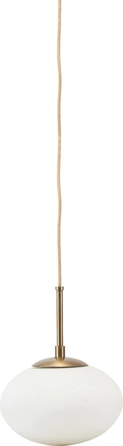 House Doctor Lampe, Opal, Hvid, Dia: 22 Cm, H: - Gb0116