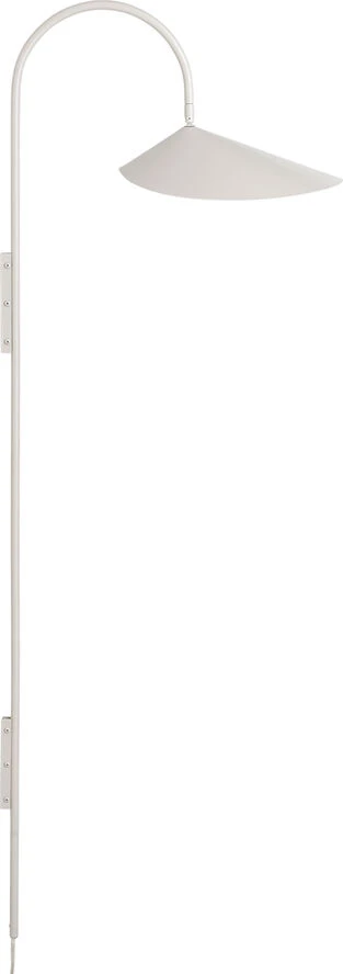 Ferm LIVING Arum Wall Lamp Tall - Cashmere Cashmere
