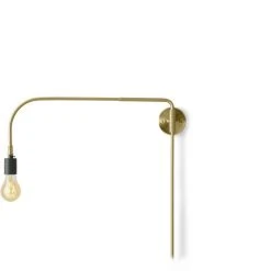 Menu Warren Wall Lamp, Brass Brass