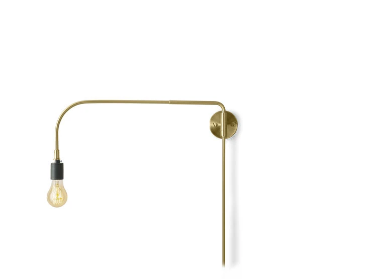 Menu Warren Wall Lamp, Brass Brass