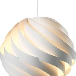 Gubi Turbo Pendant L Matt White Hvid