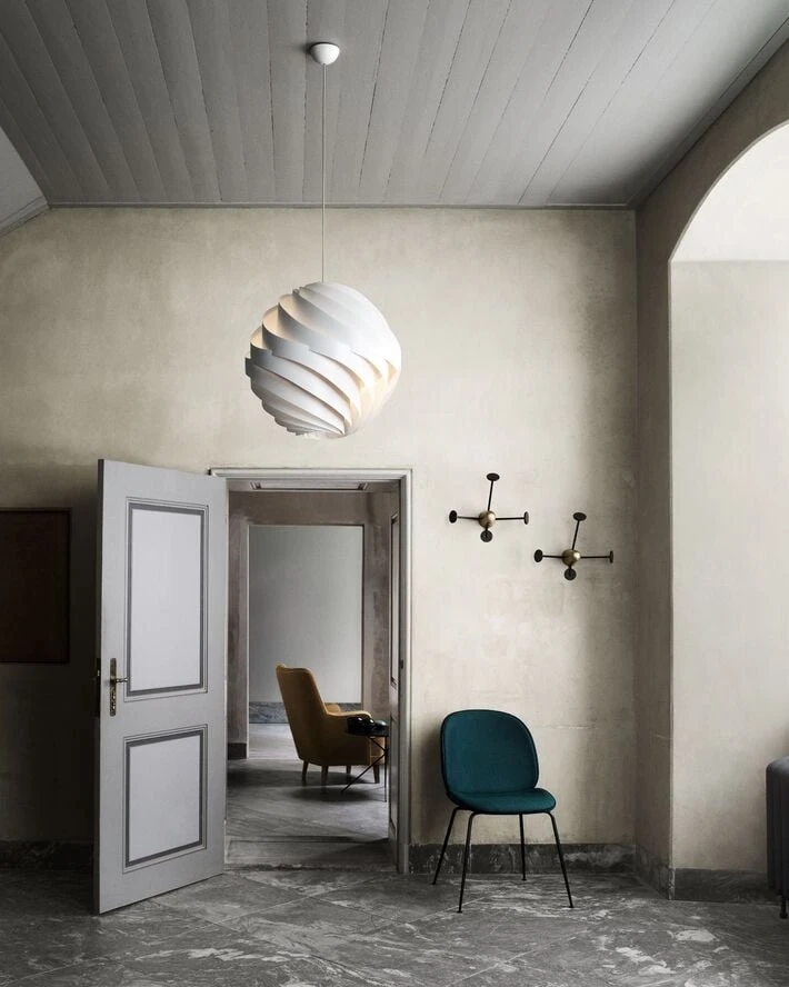 Gubi Turbo Pendant L Matt White Hvid - Billede 4