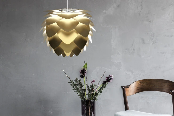 UMAGE Aluvia Medium - Brushed Brass 59 Cm Messing - Billede 2