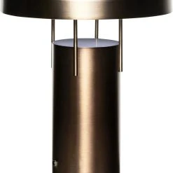 Hübsch BringMe Table Lamp Burnished Brass Bruneret Messing