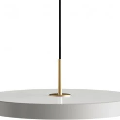 UMAGE Asteria Nuance Mist Ø 43 X 14 Cm, 2.7m Cordset Lysegrå