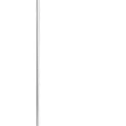 Gubi Multi-Lite Floor Lamp, Chrome Base - Black Semi Matt