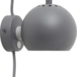 Frandsen Ball VÃ¦glampe Mat Lys GrÃ¥ Mat Lys GrÃ¥