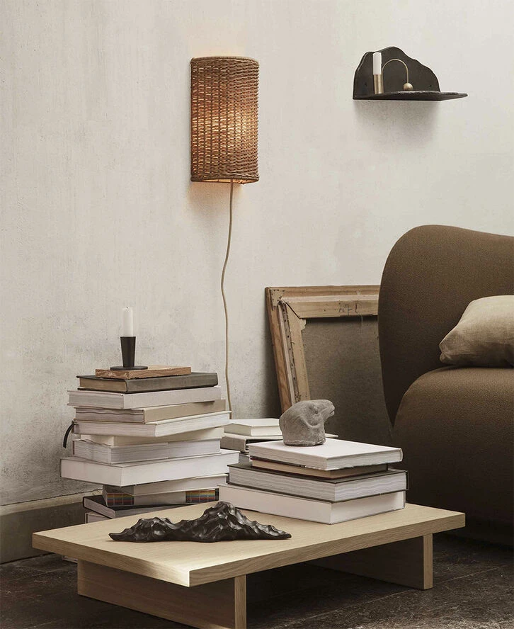 Ferm LIVING Dou Wall Lampshade - Natural Natural - Billede 3