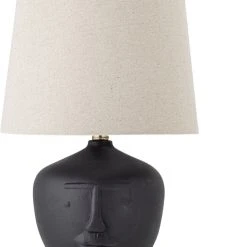 Bloomingville Bordlampe, Sort, Terracotta Sort