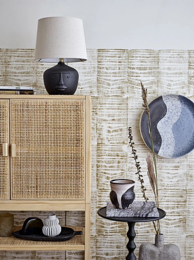 Bloomingville Bordlampe, Sort, Terracotta Sort - Billede 2