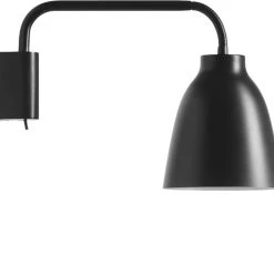 Fritz Hansen Caravaggio™ READ Black, Black Hvid