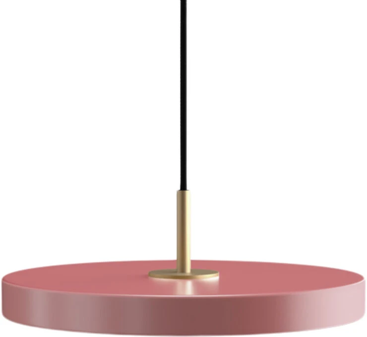 UMAGE Asteria Mini Nuance Rose Ø 31 X 10,5 Cm, 2.7m Cordset Rosa