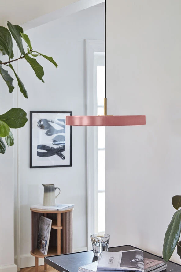 UMAGE Asteria Mini Nuance Rose Ø 31 X 10,5 Cm, 2.7m Cordset Rosa - Billede 2