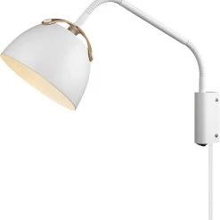 Halo Design OSLO Væglampe Ø16 Hvid-eg